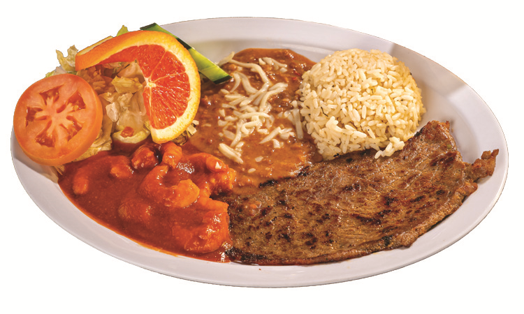 Order 4. Carne Asada con Camaron food online from Malta Mexican Seafood store, Lake Forest on bringmethat.com