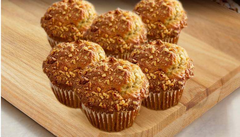 Order Half Dozen Banana Nut Mammoth Muffins® food online from Perkins Restaurant & Bakery - Lawrence store, Lawrence on bringmethat.com