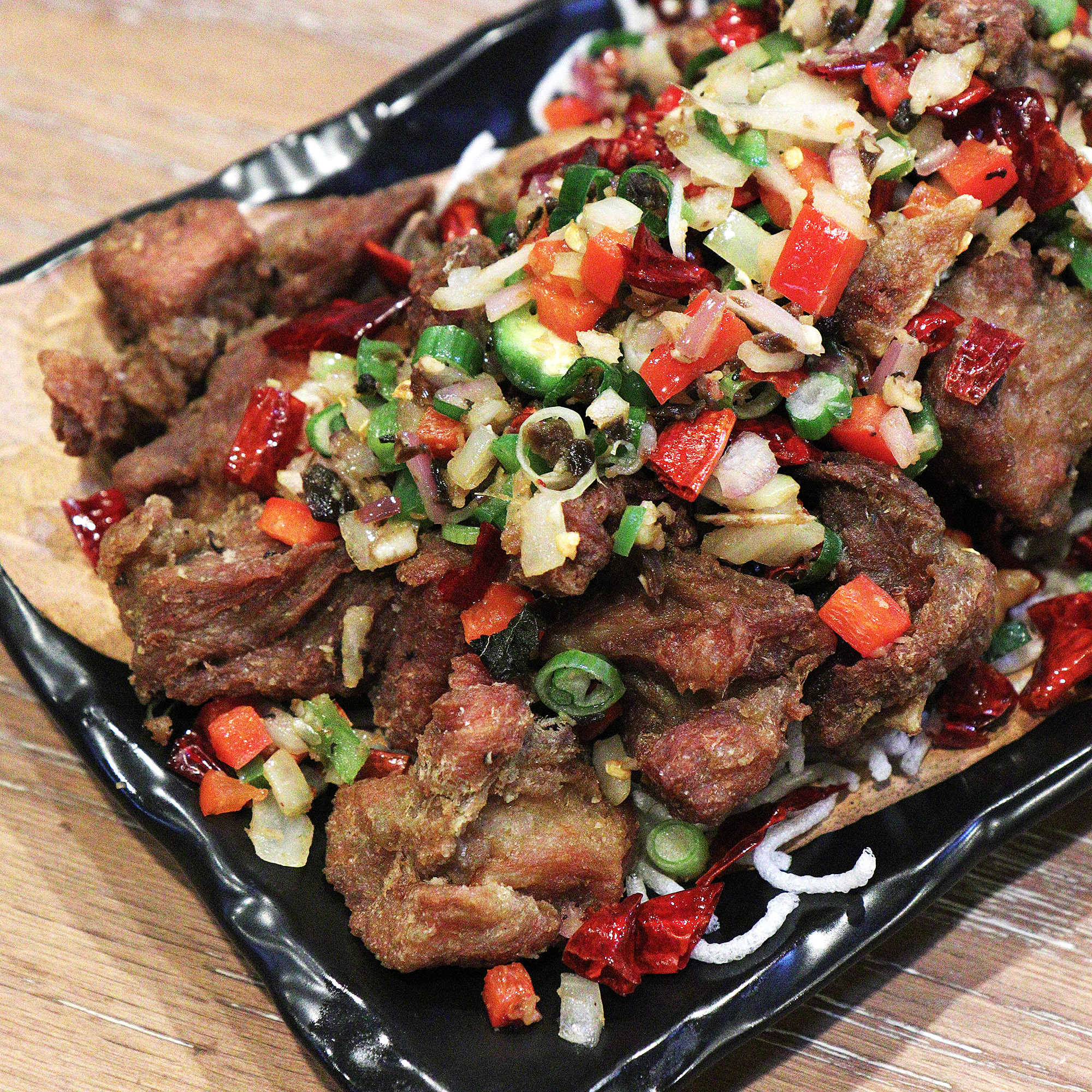 Order Salt & Pepper Pork Ribs food online from Cafe Wang store, La Verne on bringmethat.com
