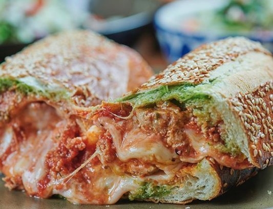 Order Meatball Parm food online from Pizzeria Bardea store, Wilmington on bringmethat.com