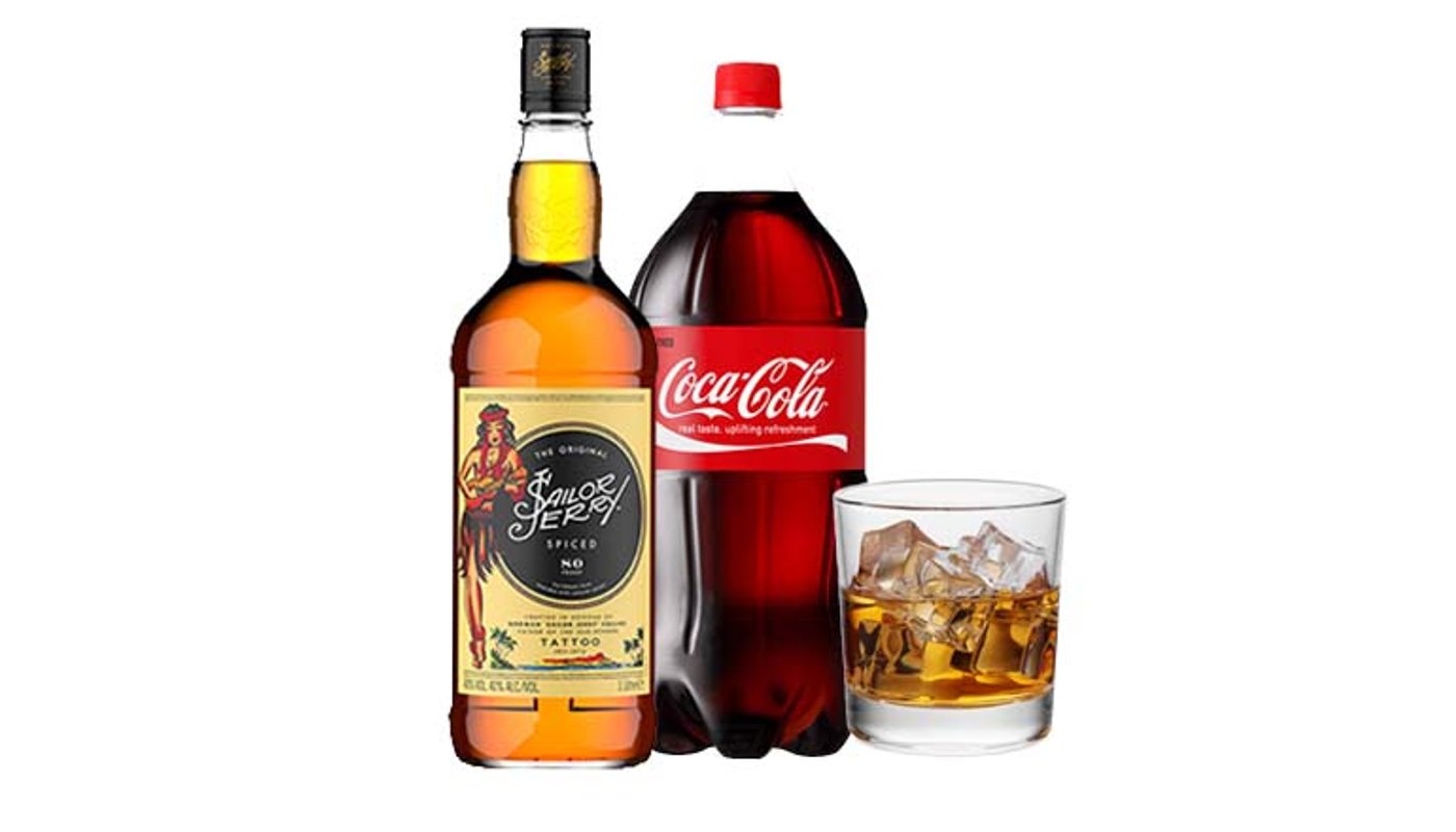 Order Rum & Coke Bundle #5 food online from Circus Liquor store, Santa Clarita on bringmethat.com
