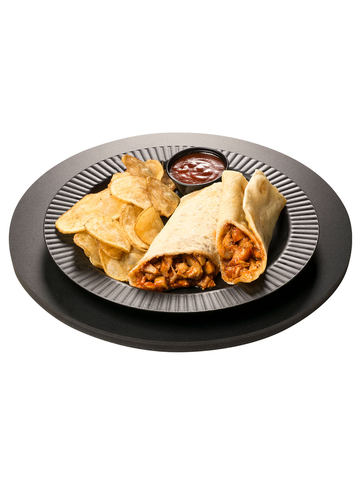 Order BBQ Chicken Wrap food online from Pizza Ranch store, Orange City on bringmethat.com