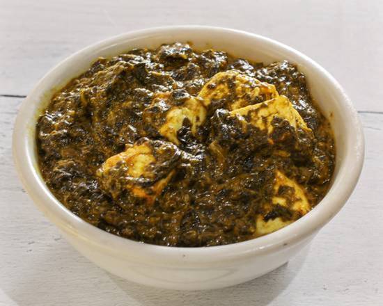 Order Palak Aalo food online from Teji's Indian Grill store, Austin on bringmethat.com