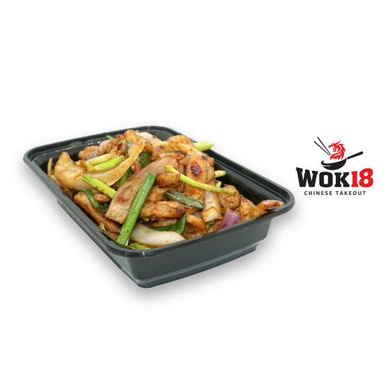 Order Mongolian chicken  food online from Wok 18 store, Teaneck on bringmethat.com