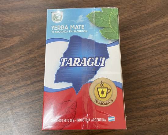 Order Yerba Mate Taragui (in tea bags)  food online from Aroma D'cafe store, Oradell on bringmethat.com