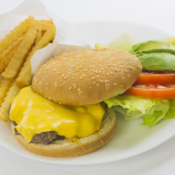 Order Cheeseburger food online from Hungry Fox store, North Hollywood on bringmethat.com
