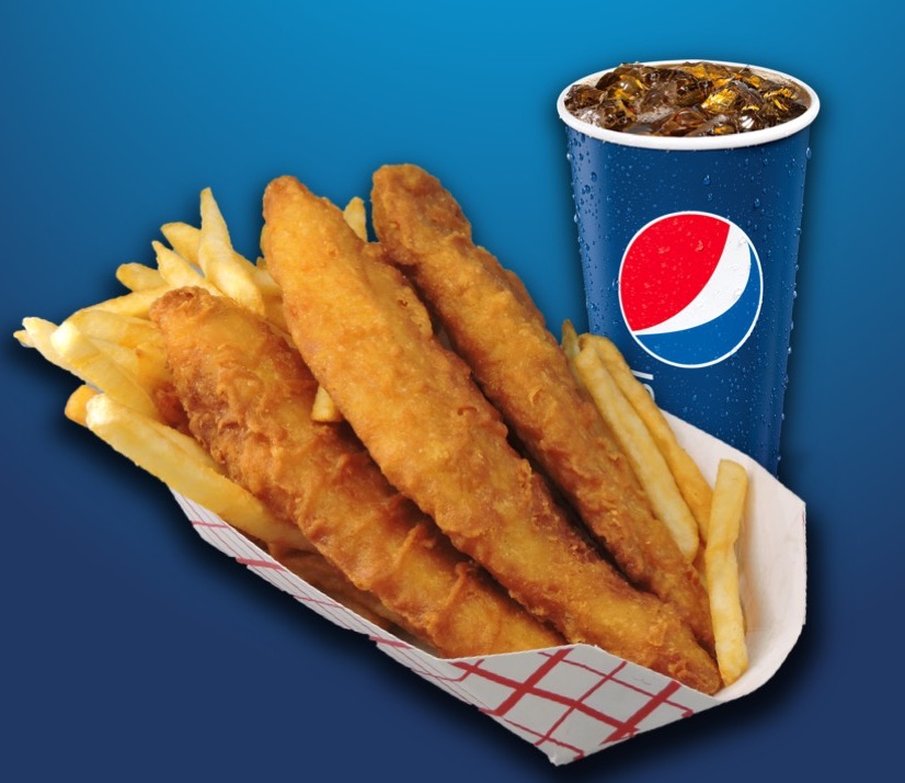 Order Fish and Fries Combo Meal food online from Greek Kabob store, West Valley City on bringmethat.com