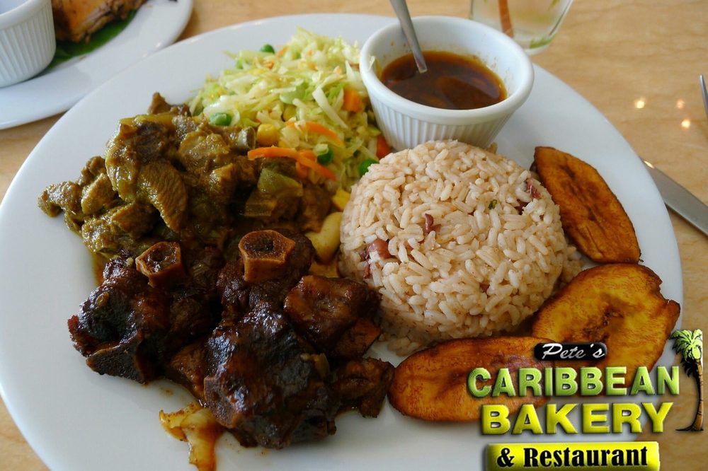 Order Oxtail Dinner food online from Pete Caribbean Bakery & Restaurant store, McDonough on bringmethat.com
