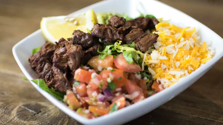 Order Carne Asada Protein Bowl food online from Kayndaves store, Pacific Palisades on bringmethat.com