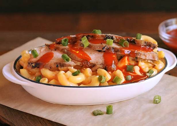 Order Buffalo Chicken Mac Stack food online from Dickey's Barbecue Pit store, Campbell on bringmethat.com