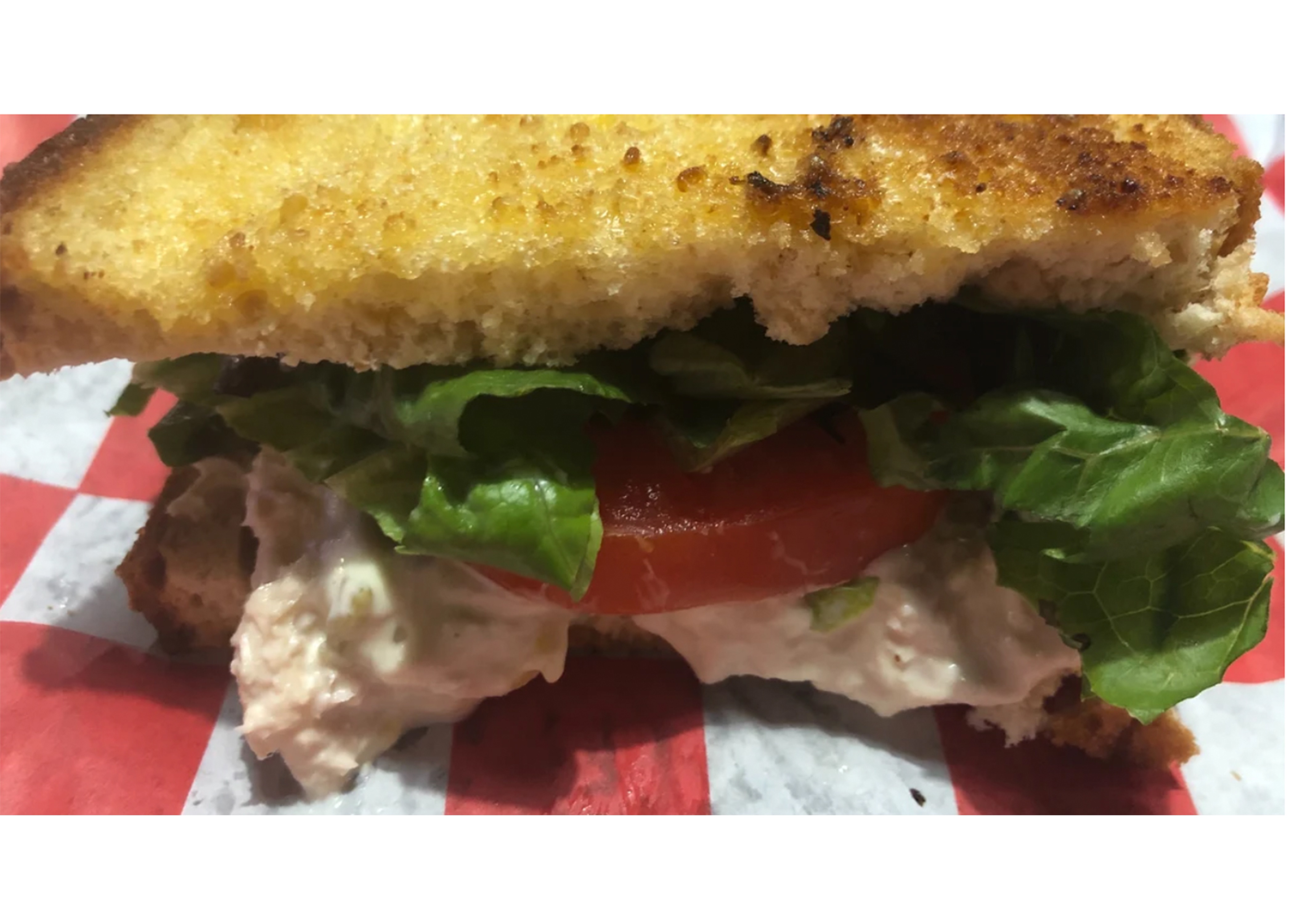 Order 1/2 Tuna Salad Sandwich food online from Gurty Burgers & Deli store, Newton on bringmethat.com