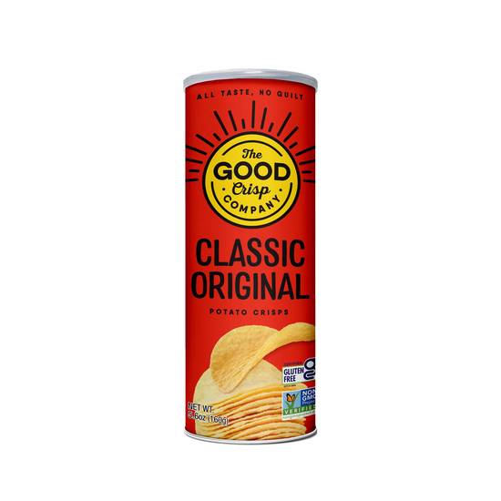 Order The Good Crisp Company Classic Original Gluten Free Potato Chips, 5.6 OZ food online from Cvs store, UPLAND on bringmethat.com