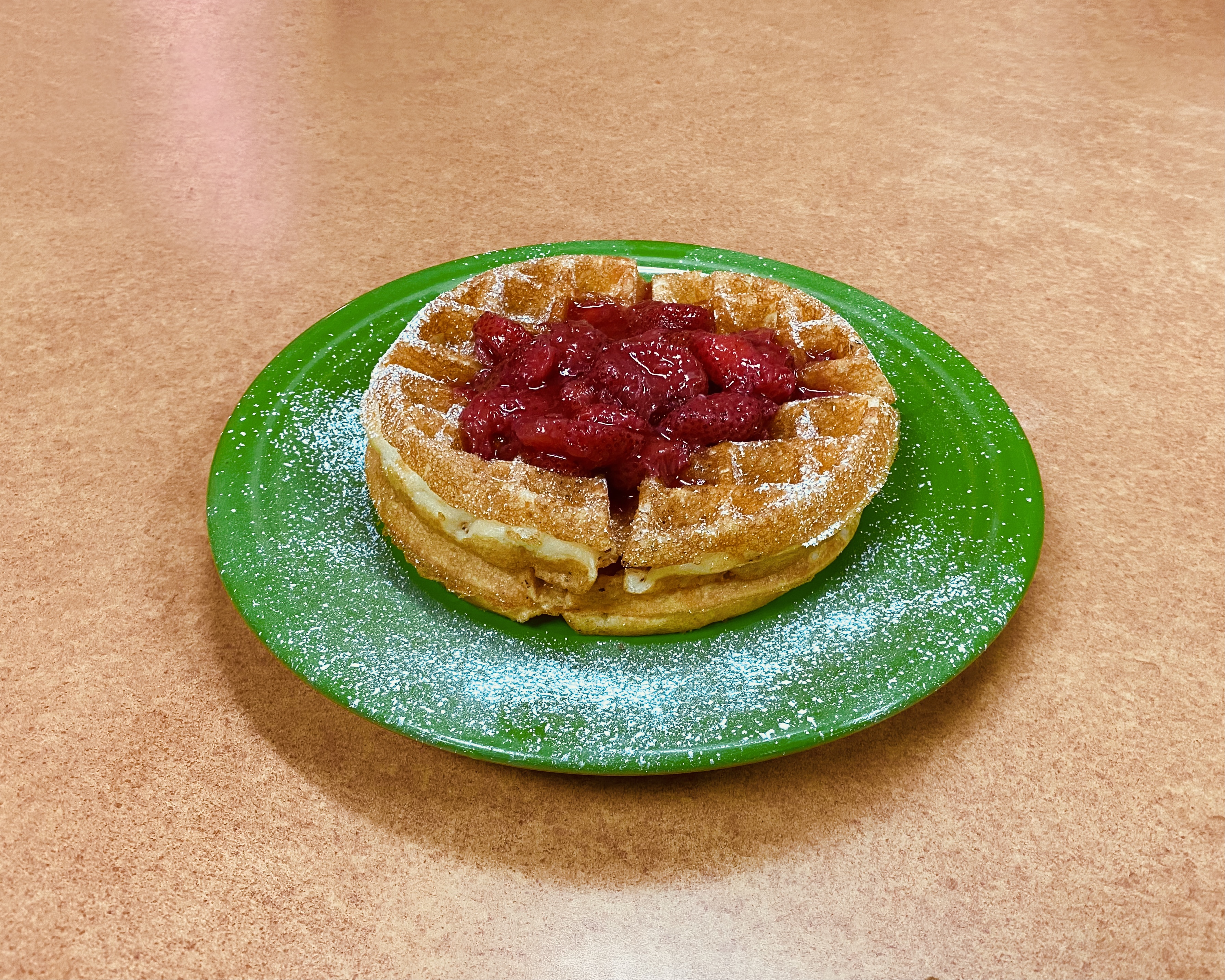 Order Strawberry Waffle food online from The Workz store, Lancaster on bringmethat.com