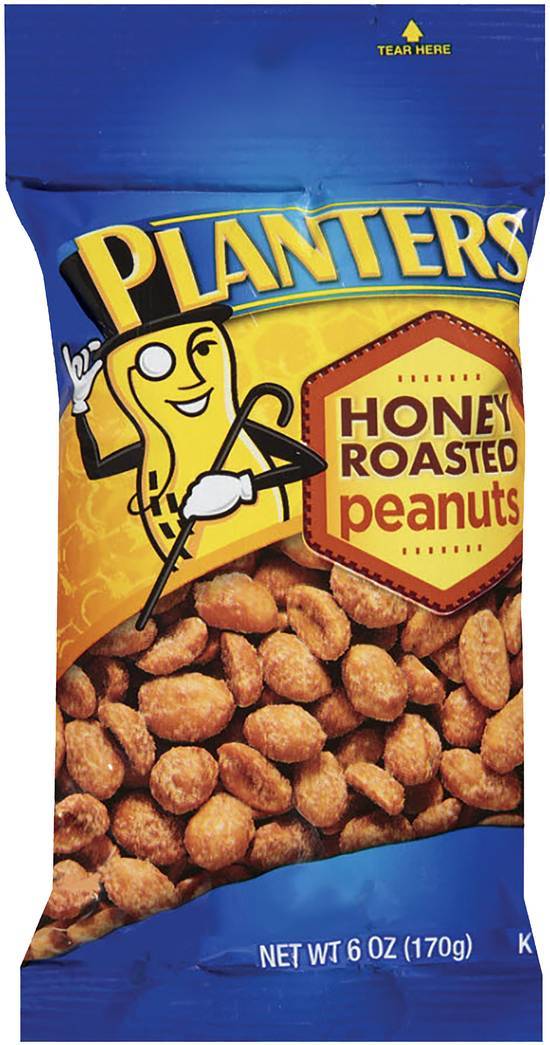 Order Planters - Honey Roasted Peanuts food online from Extra Mile 3062 store, Vallejo on bringmethat.com