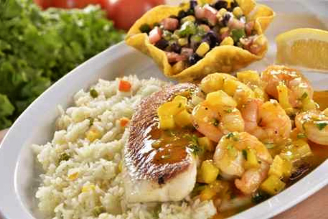 Order Vallarta Mango Fish food online from Frontera Mex-Mex Grill store, Sugar Hill on bringmethat.com
