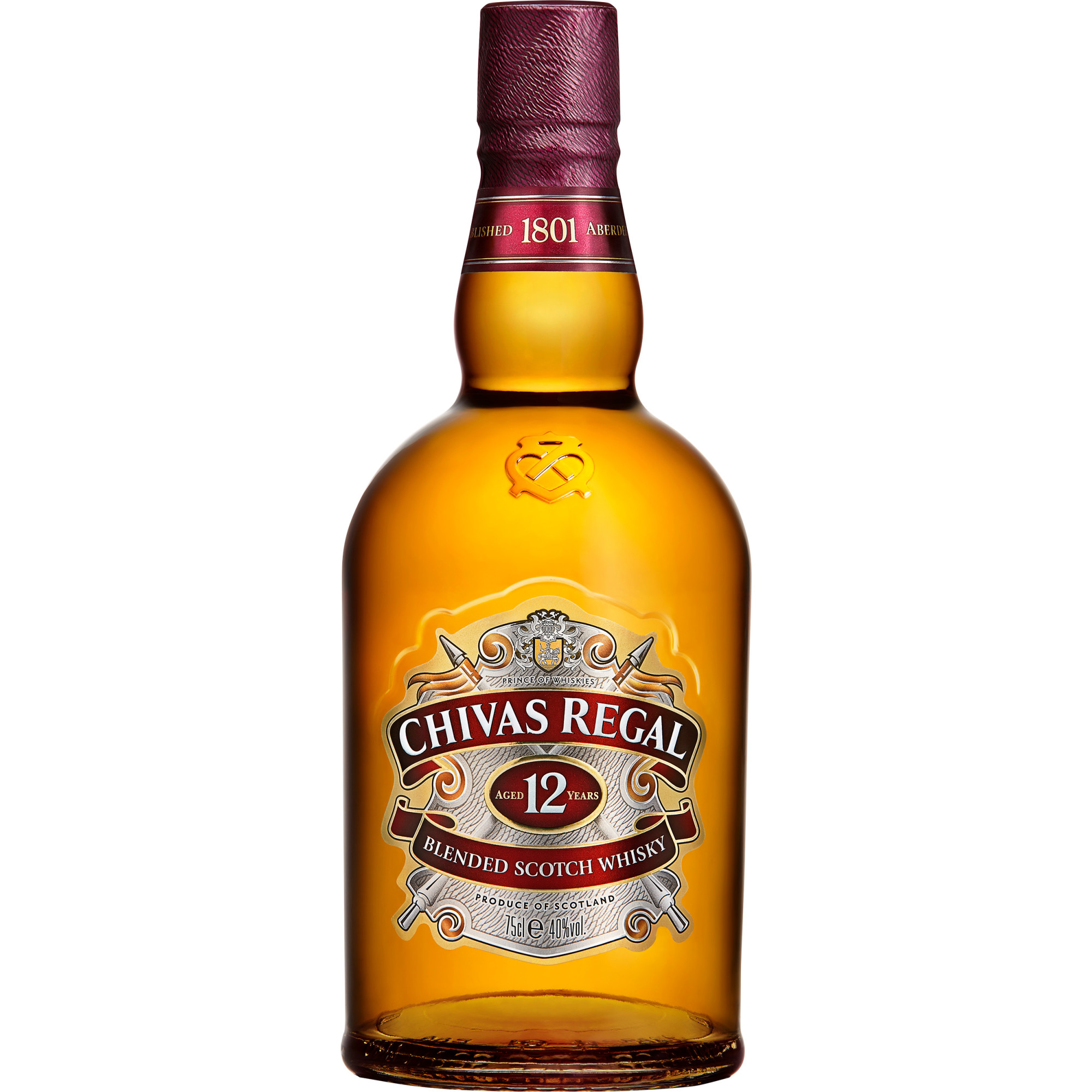 Order Chivas Regal 12 Year Old Whiskey 750 ml. food online from Mirage Wine & Liquor store, Palm Springs on bringmethat.com