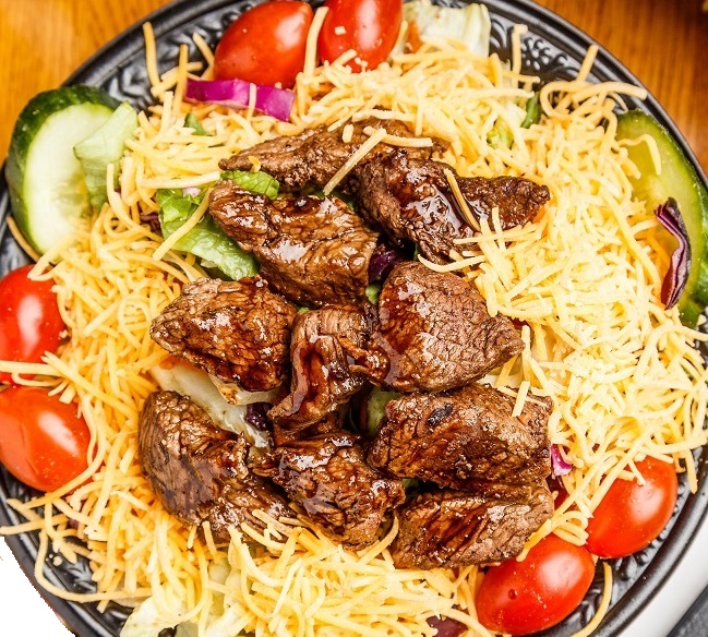 Order Grilled Sirloin Chef Salad food online from Steak-Out store, Columbus on bringmethat.com