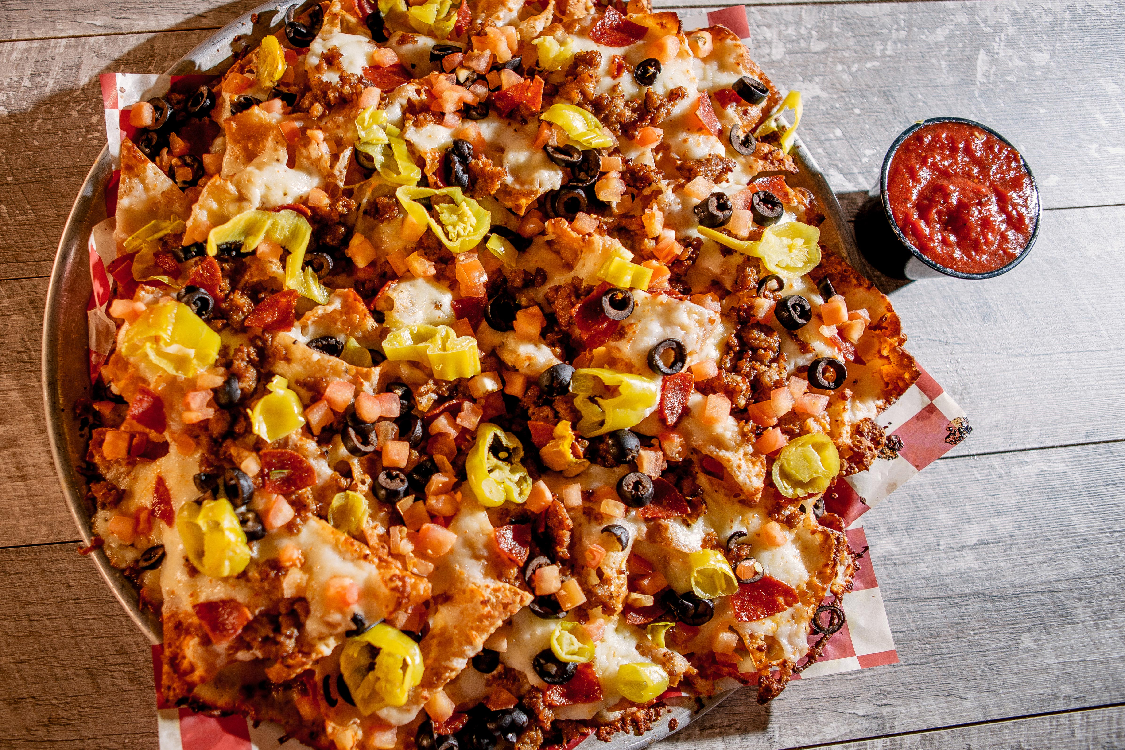 Order Italian Nachos food online from Parry Pizzeria & Bar store, Highlands Ranch on bringmethat.com