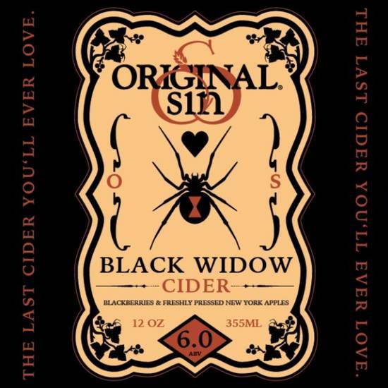 Order Original Sin: Black Widow Cider 6-Pack food online from Bottlebox store, Norfolk on bringmethat.com