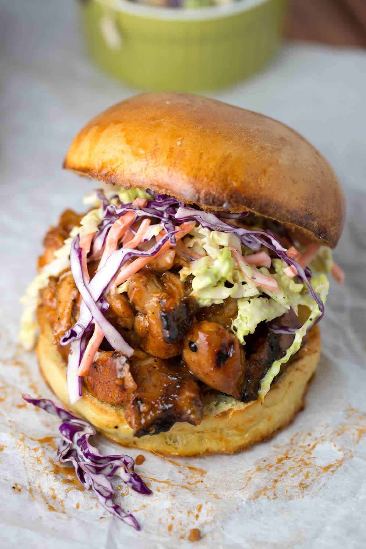 Order BBQ Chicken Sandwich food online from Gold Rush Eatery store, Sunnyvale on bringmethat.com
