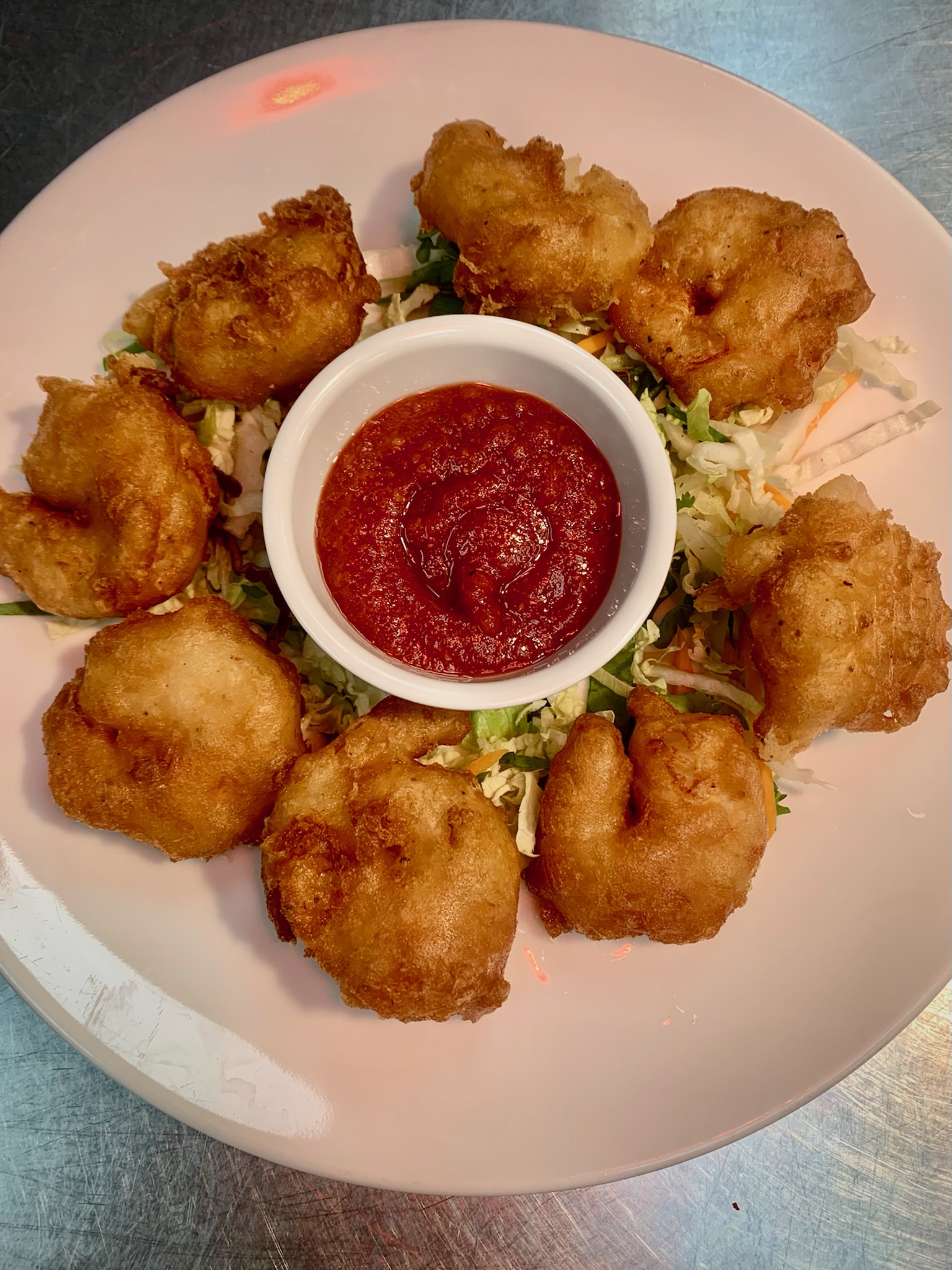 Order FRIED SHRIMP   food online from The Bungalow Alehouse store, Ashburn on bringmethat.com