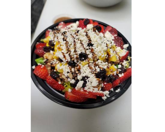Order Strawberry - Mango Salad food online from Franccesca Acai Bowls and Coffee Shop store, Henderson on bringmethat.com