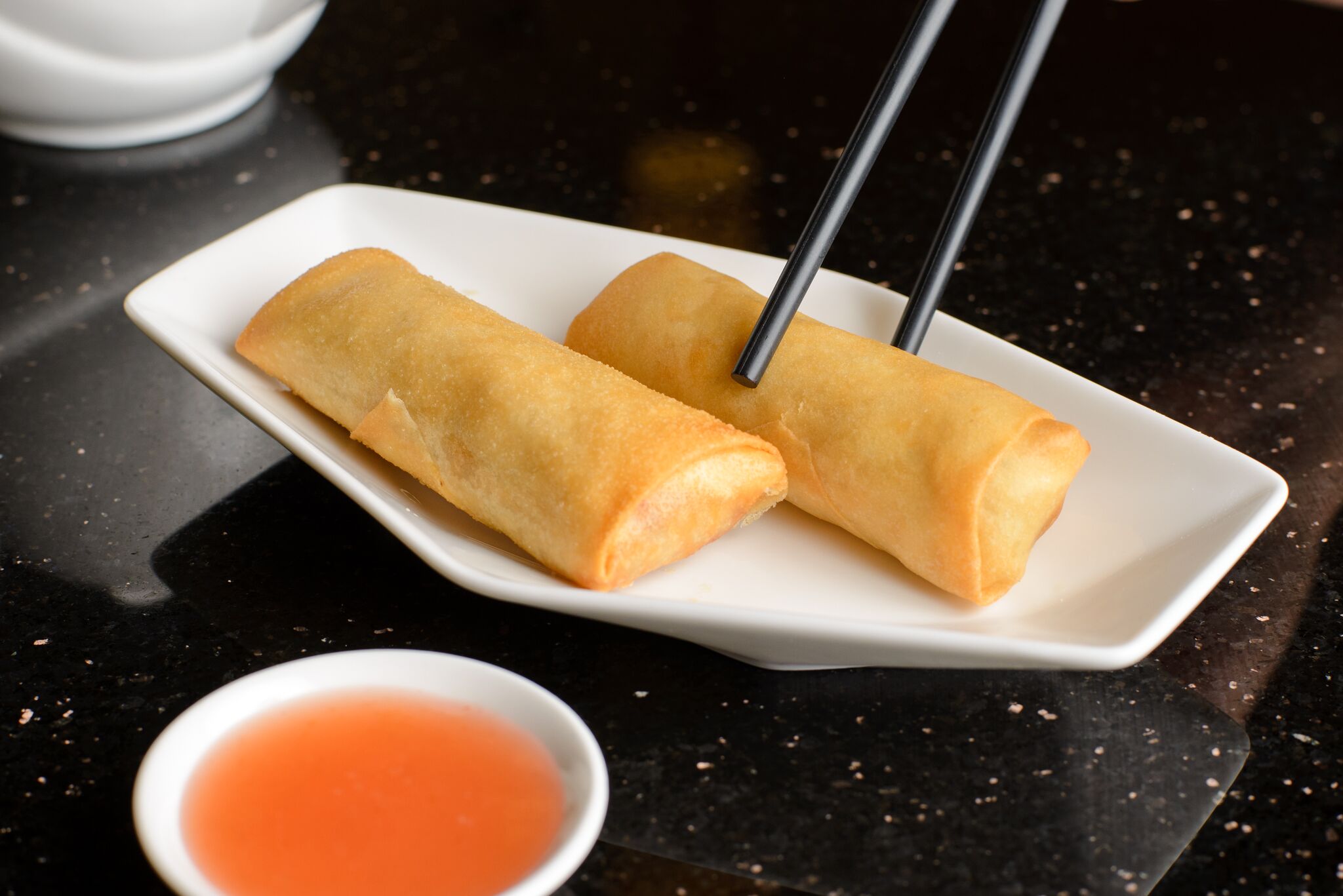 Order Shanghainese Vegetable Spring Rolls- 2 pcs food online from The Bund store, Forest Hills on bringmethat.com