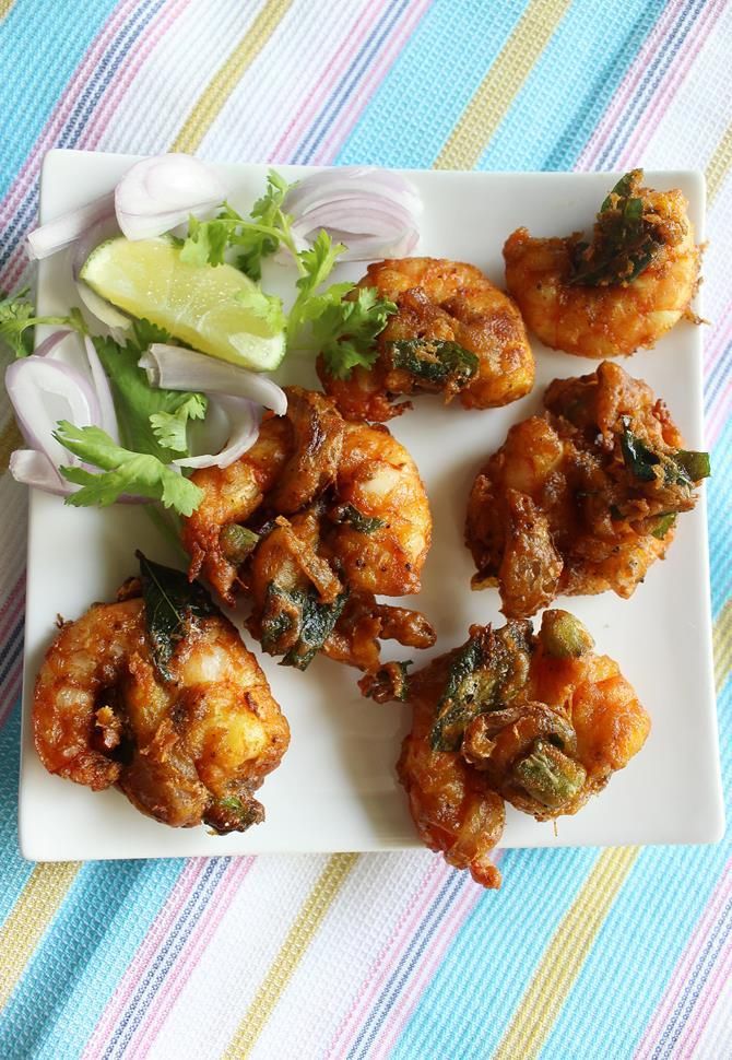Order Shrimp Pakora food online from Royal Spice store, Linthicum Heights on bringmethat.com