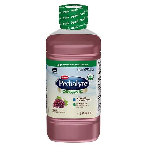 Order Pedialyte Organic Electrolyte Solution - 33.8 fl oz food online from Walgreens store, Kettering on bringmethat.com