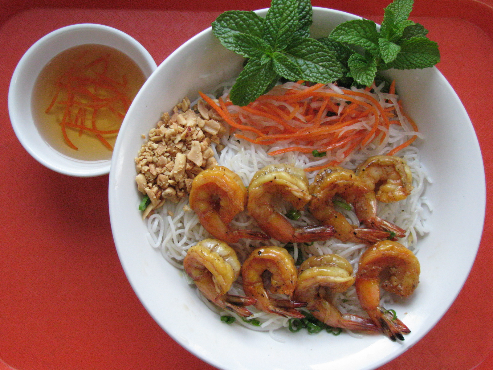 Order B11. Vermicelli with BBQ Shrimp (BTN) food online from Pho Daily store, Gardena on bringmethat.com