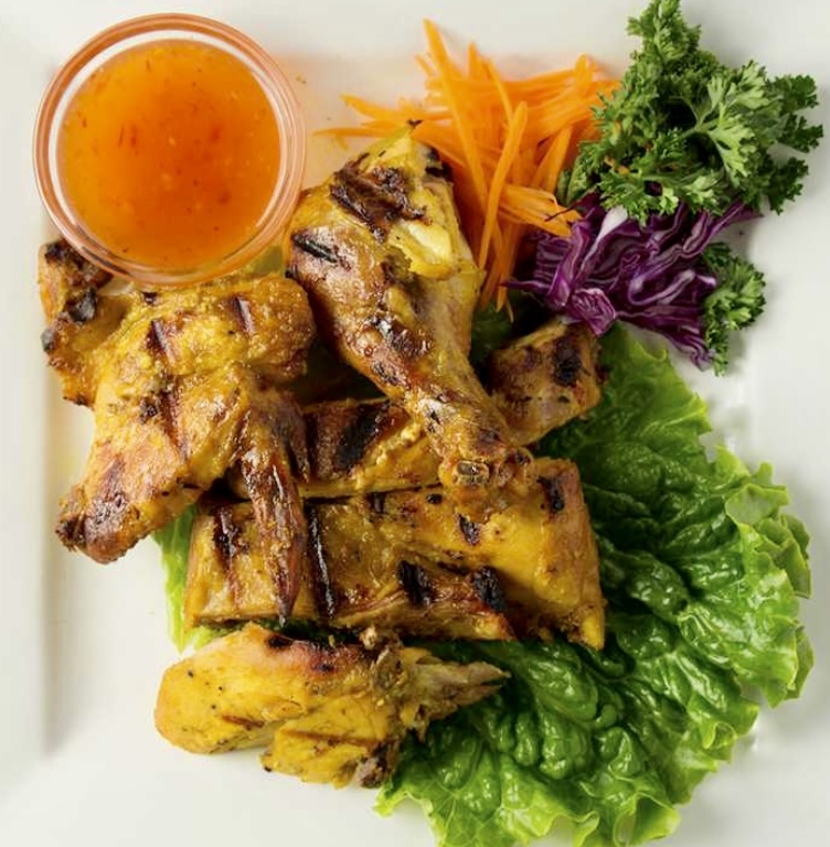 Order Thai BBQ Chicken food online from Lanna Thai Cuisine store, San Diego on bringmethat.com