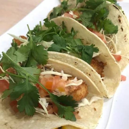 Order FISH TACO  (4pcs) food online from Pick A Poke store, West Covina on bringmethat.com