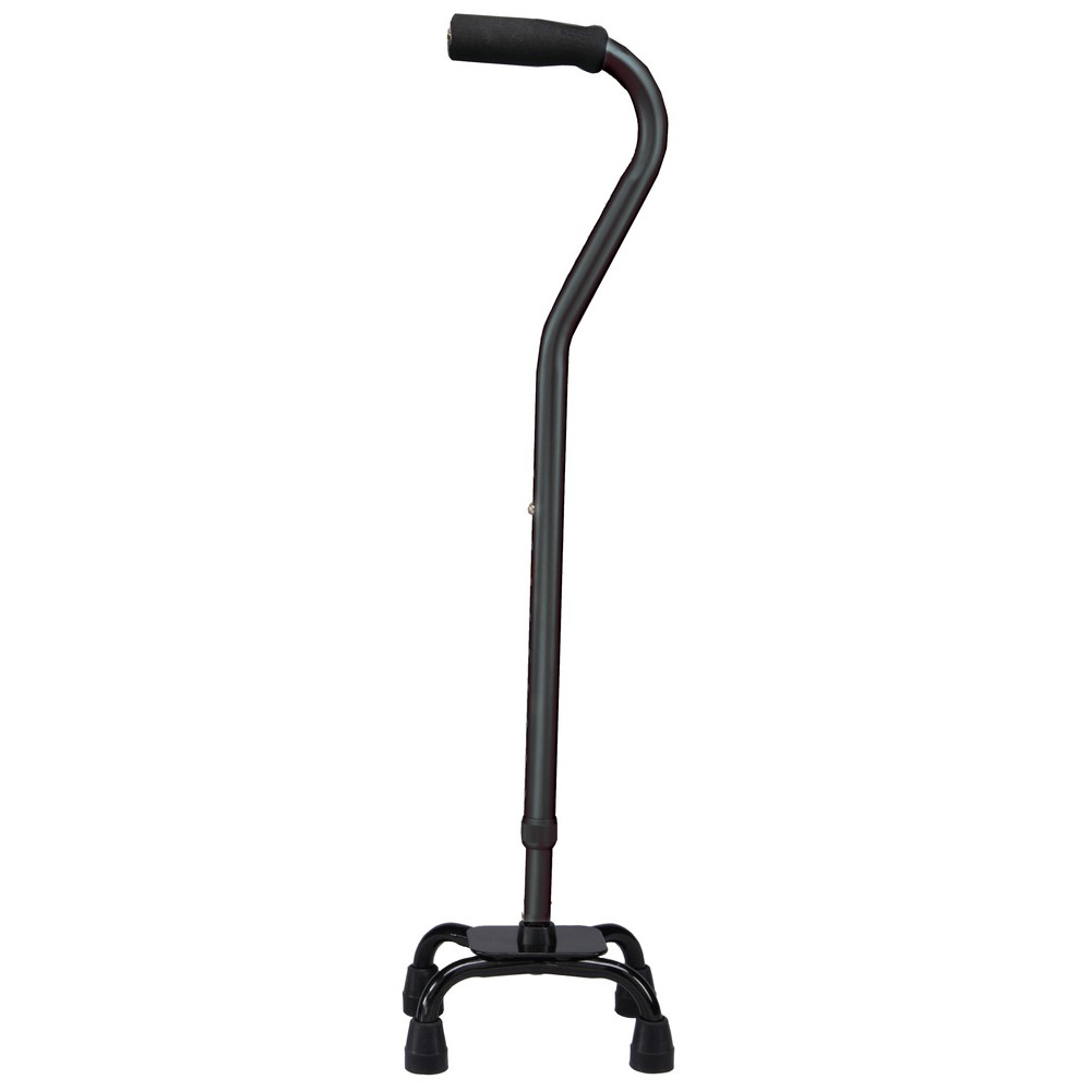 Order Carex Small Base Offset Quad Cane, Black food online from Rite Aid store, READING on bringmethat.com