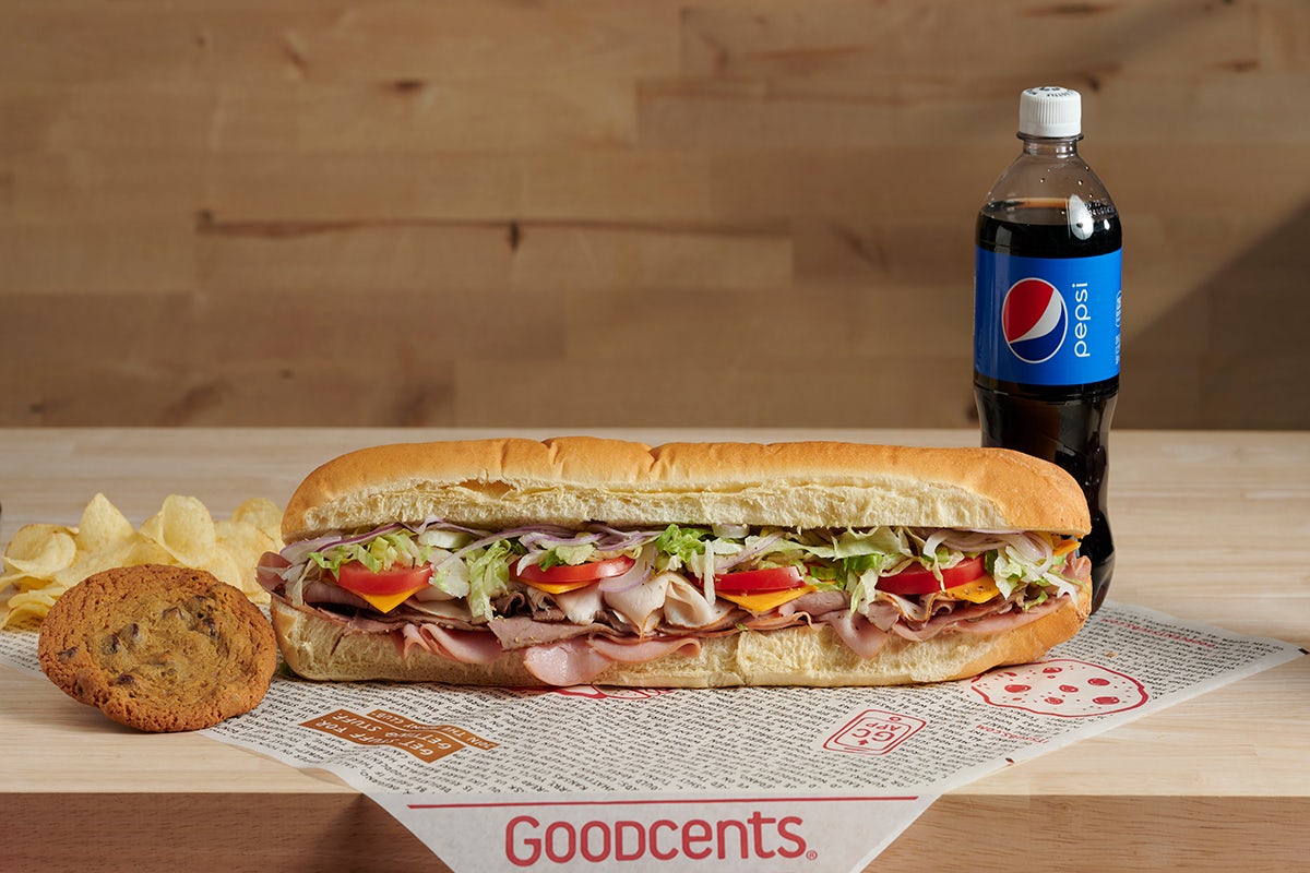 Order #3 Penny Club Combo 16" Whole  food online from Mr. Goodcents Subs & Pasta store, Manhattan on bringmethat.com