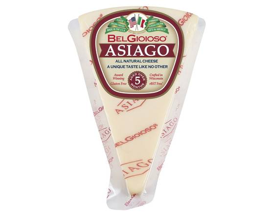 Order Belgioioso Asiago Wedge food online from Bel Clift Market store, SF on bringmethat.com