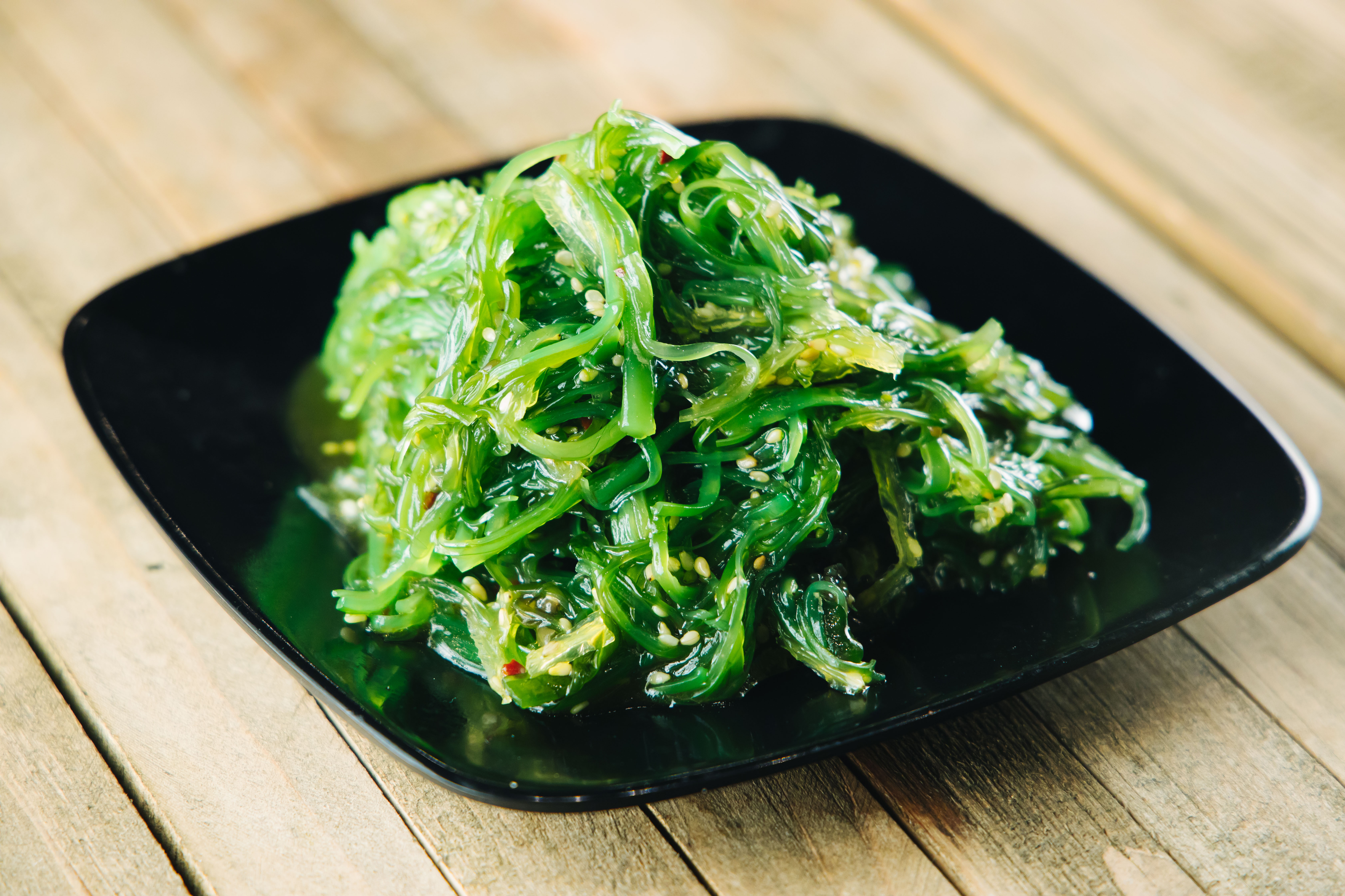 Order A20. Seaweed Salad food online from Ninja Ramen store, Arlington on bringmethat.com