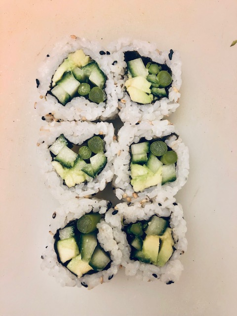 Order Green Veggie Roll food online from A Plus Sushi store, Malvern on bringmethat.com