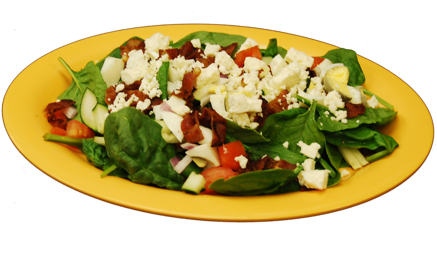 Order Spinach Salad food online from Carolina's Diner store, Greensboro on bringmethat.com