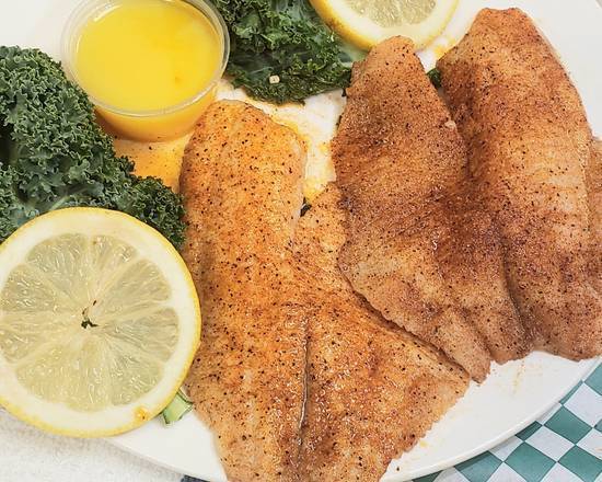 Order Tilapia (1/2 lb) food online from Fishermans Island store, Country Club Hills on bringmethat.com