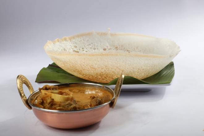 Order AAPPAM WITH GOAT CURRY food online from Aappakadai store, Pleasanton on bringmethat.com