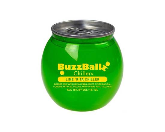 Order Buzz Balls Chillers Lime a Rita 187ml food online from Chevron store, Hesperia on bringmethat.com