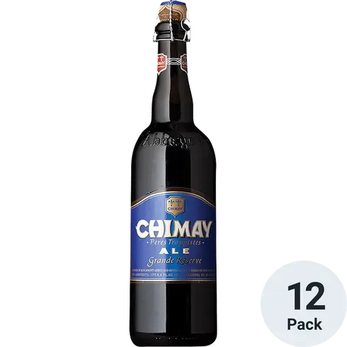 Order Chimay Grande Réserve Blue Beer 750 ml. food online from Mirage Wine & Liquor store, Palm Springs on bringmethat.com