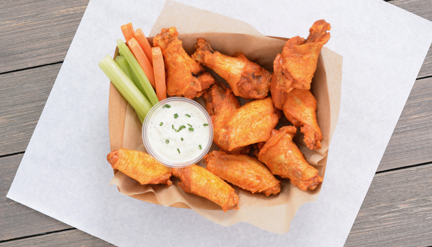 Order 10 Classic Bone-In Wings food online from Wildcard Wings store, Hutto on bringmethat.com