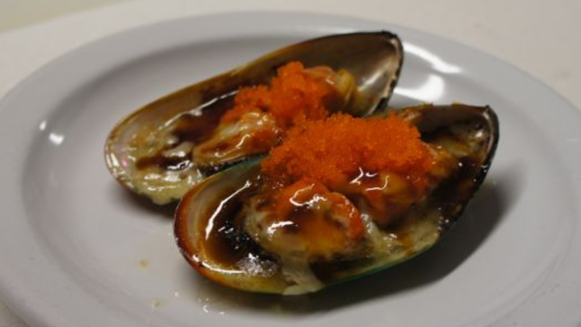 Order Baked Mussel food online from 503 Sushibar store, Salem on bringmethat.com