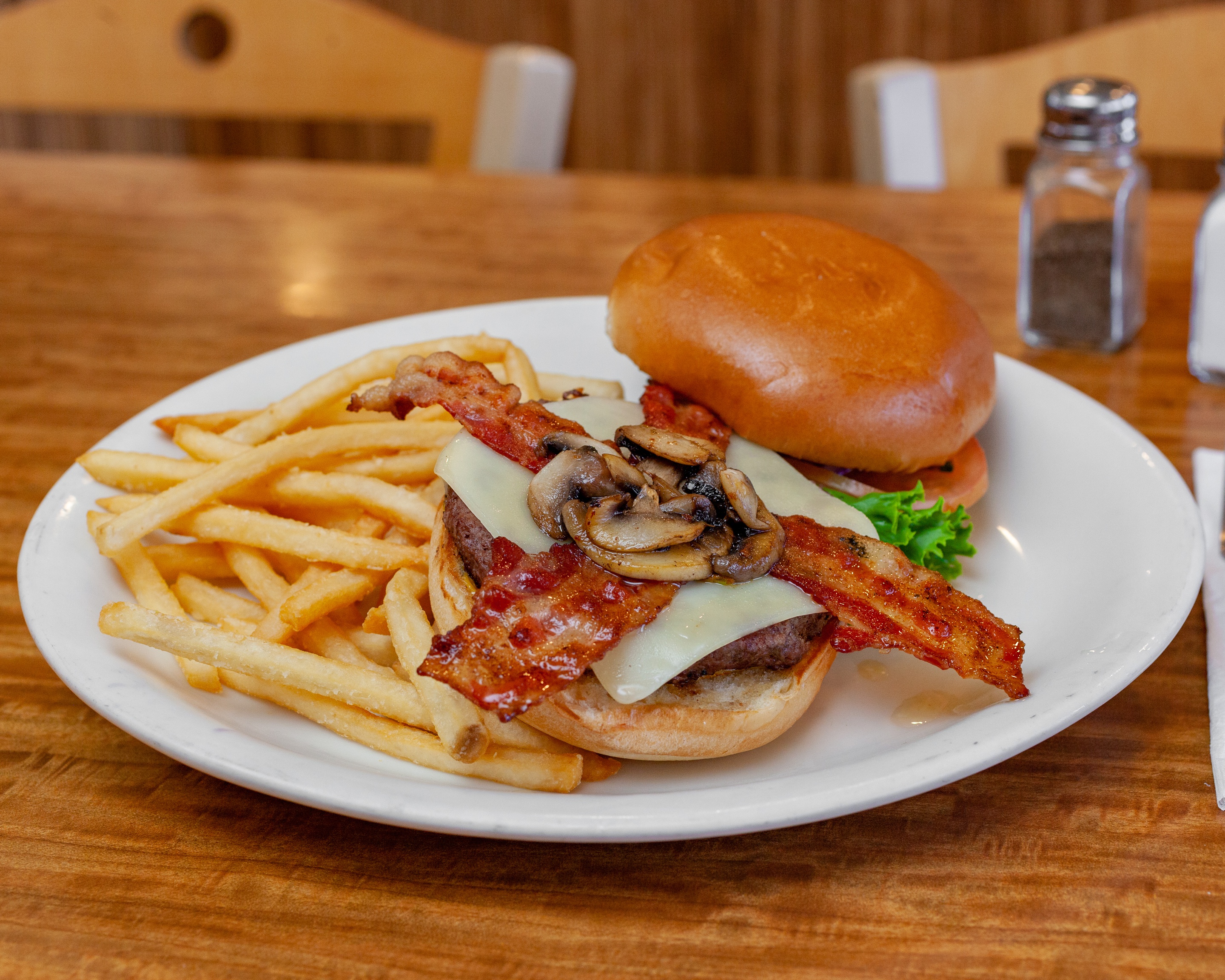 Order All American Burger food online from Stone Creek Cafe store, Englewood on bringmethat.com