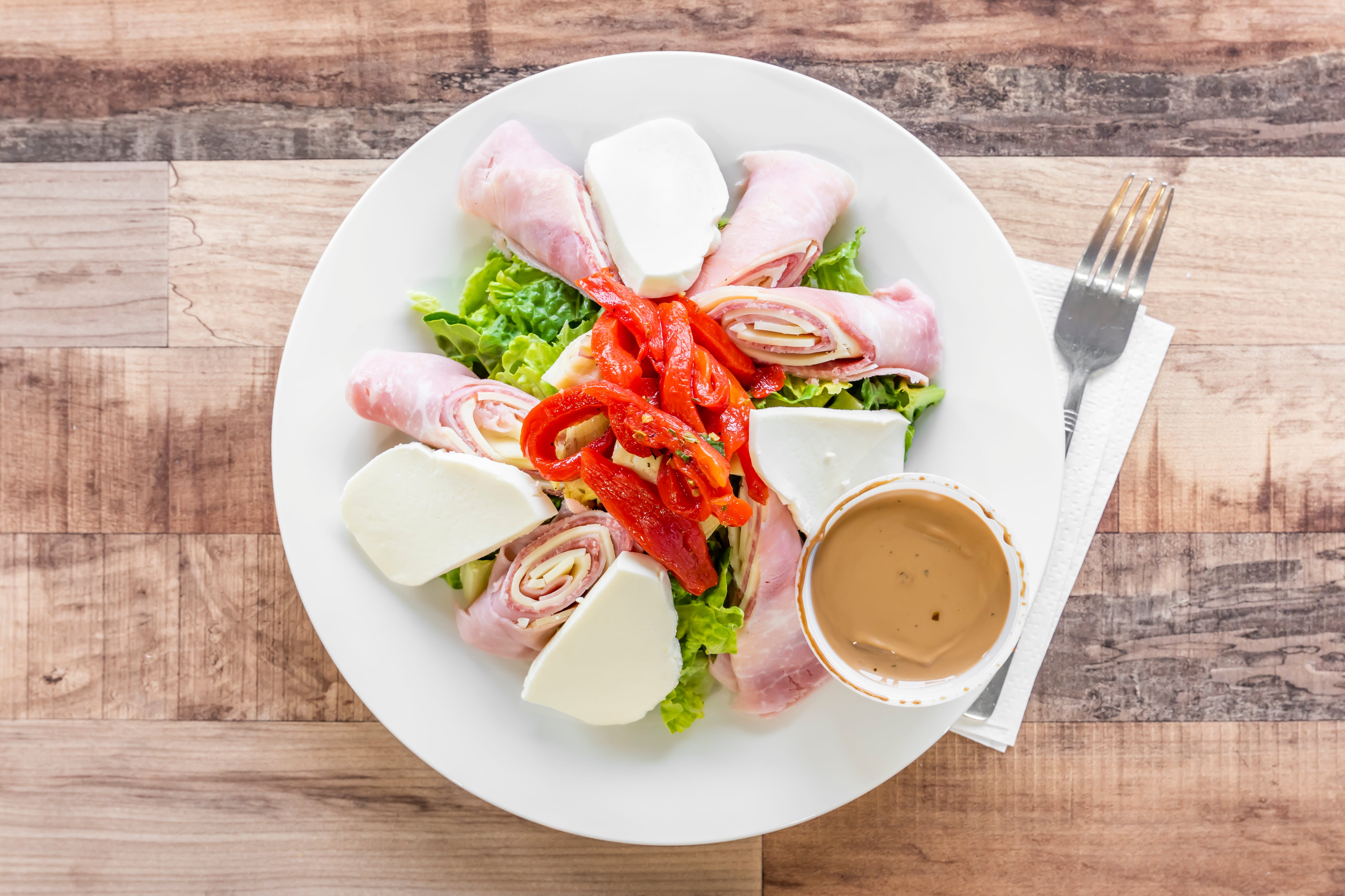 Order Antipasto Salad - Salad food online from Pasquales Pizzeria store, Wall Township on bringmethat.com