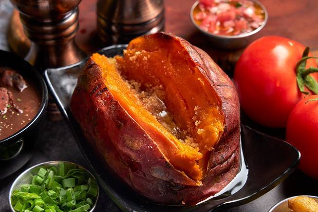 Order Baked Sweet Potato food online from El Toro Loco Churrascaria store, Westchester on bringmethat.com