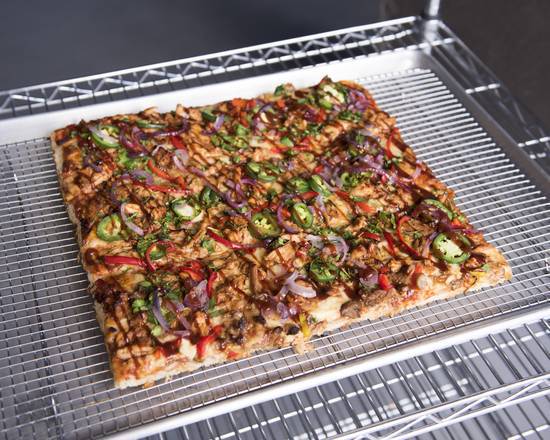 Order BBQ Chicken Pizza food online from Slices store, San Francisco on bringmethat.com