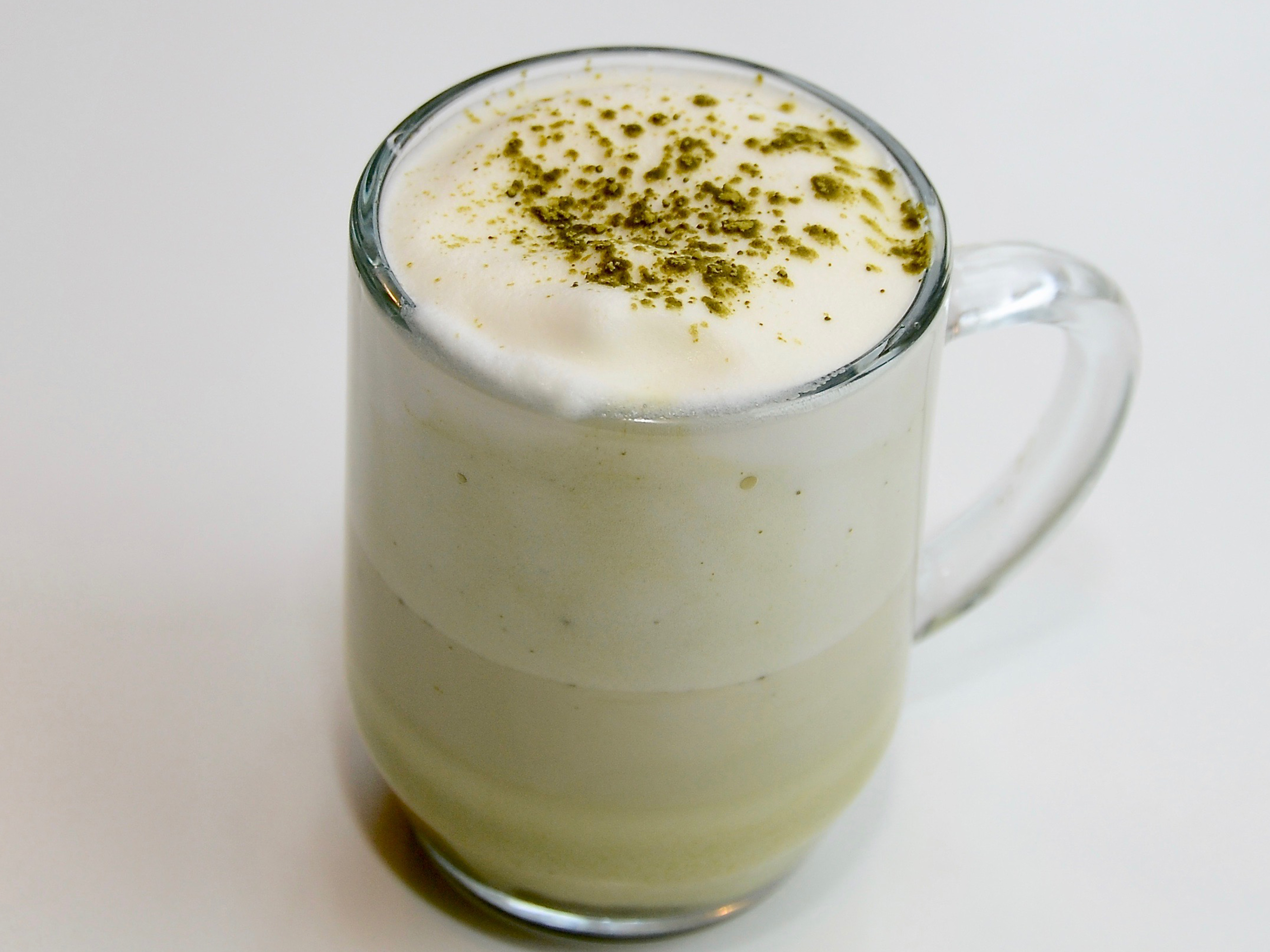 Order Hot Matcha Latte food online from Alice & Friends' Vegan Kitchen store, Chicago on bringmethat.com
