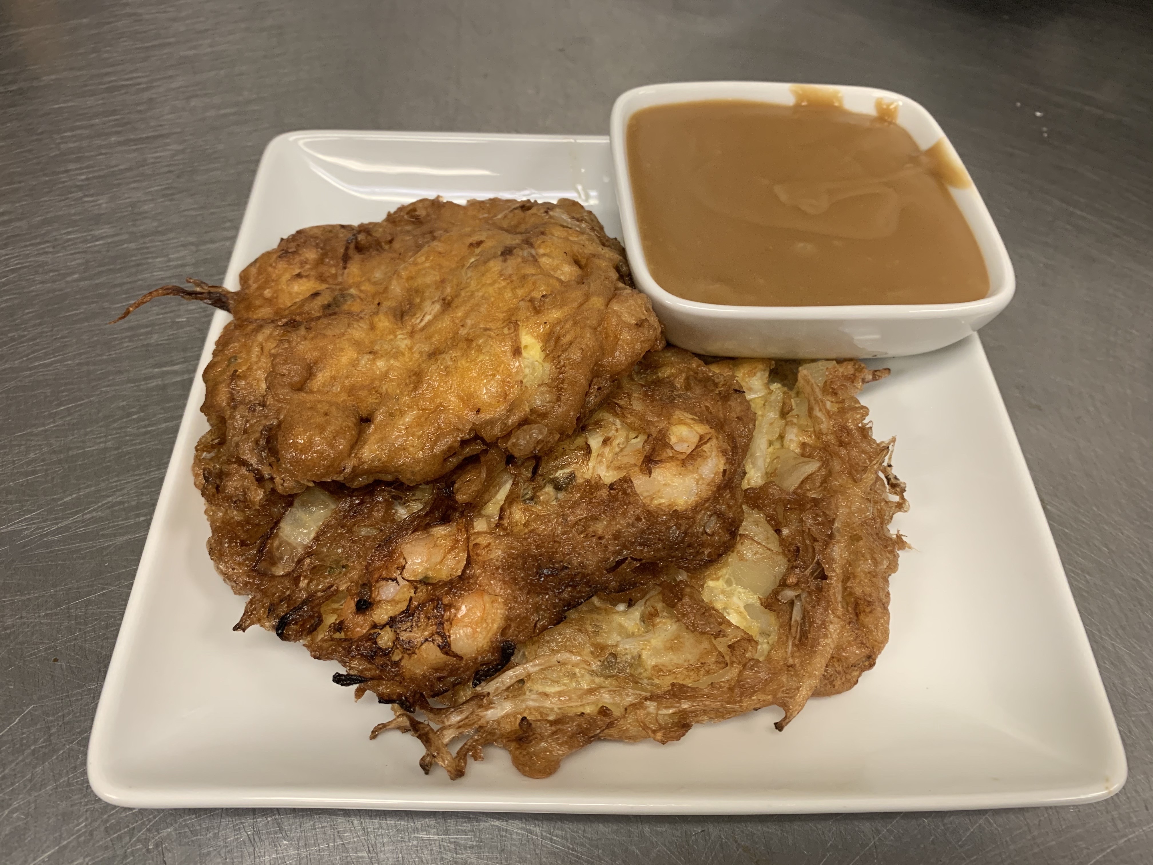 Order Jumbo Shrimp Egg Foo Young food online from China Wok store, Owings Mills on bringmethat.com